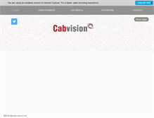 Tablet Screenshot of cabvision.com